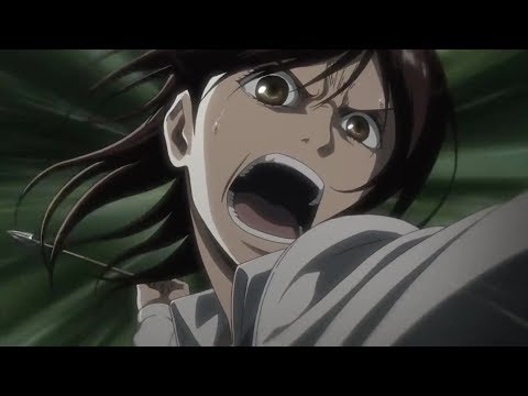 Sasha vs Titan: Attack on Titan Season 2 Episode 2 (Epic Fight Scene)