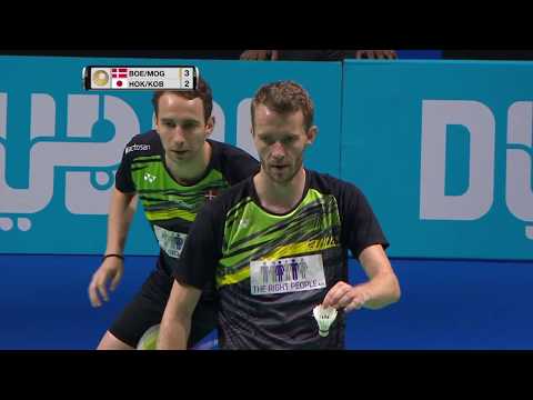 Dubai World Superseries Finals 2017 | Badminton Day 1 M2-MD | Boe/Mog vs Hoki/Koba