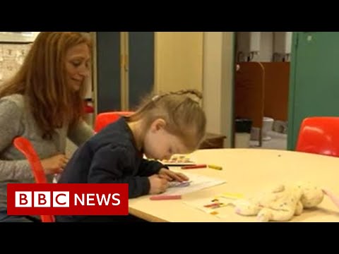 ウクライナ人少女、逃亡後、フランスで学校に通い始める - BBCニュース (Ukrainian girl starts school in France after fleeing - BBC News)