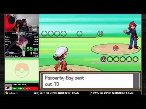 Pokemon SoulSilver Any% Glitchless Speedrun (3:43:25 RTA)