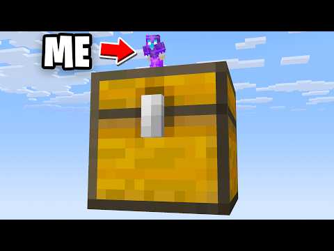 Minecraft, But It's GIANT Chests...