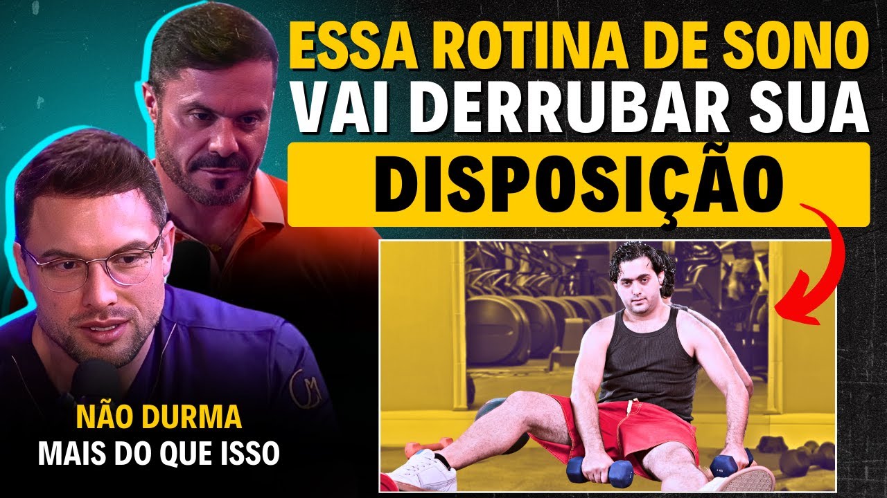 Como gerenciar o SONO pra ter MAIS DISPOSIÇÃO | Paulo Muzy + Renato Cariani