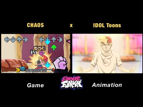 CHAOS Fleetway Sonic vs Super BF | GAME x FNF Animation