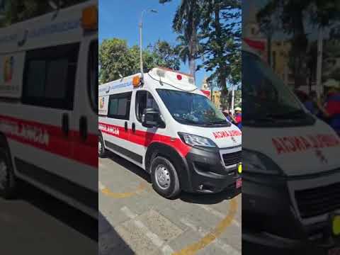 Entrega de Ambulancia al Centro de Salud de Villa Jardín Cucuya parte 5, video de YouTube