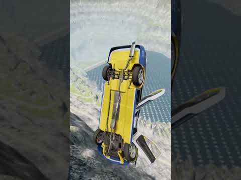 CARS VS GIANT LAVA PIT-BEAMNG.DRIVE #shorts #beamng #gaming #beamngdrive #automobile #viral