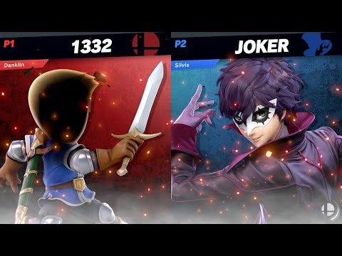 Danklin (Mii Swordfighter) vs Silvis (Captain Falcon, Joker) - Friendlies