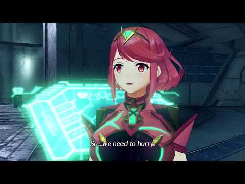 Death Throes of a Titan . Cutscene . Xenoblade Chronicles 2 .