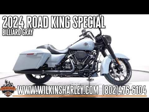 2024 Harley-Davidson FLHRXS Road King Special in Billiard Gray