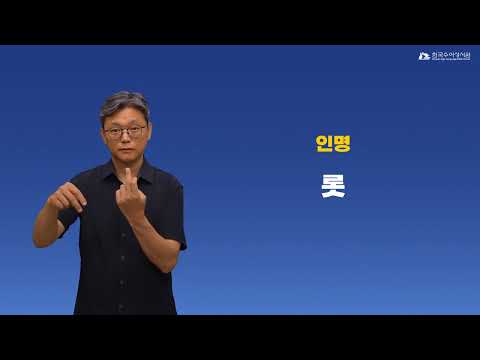 롯 수어