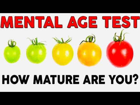Mental Age Test  - What Is Your Mental Age? | Personality Test | Mister Test