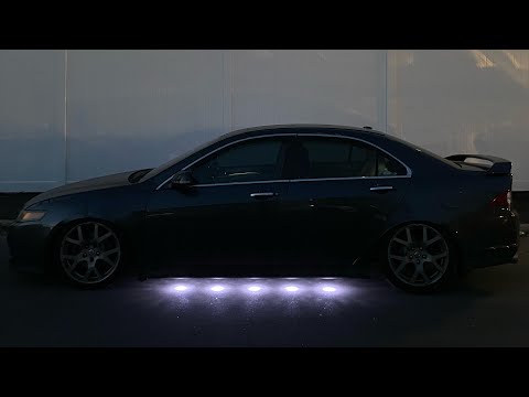 Acura TSX 2004-2008 IJDMTOY Puddle Lights Install