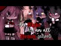 An Alpha in an All Demon School || Gacha Life Mini Movie || GLMM ||