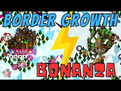 Bardur BORDER GROWTH Bonanza | POLYTOPIA competitive 1v1 matchup #polytopia