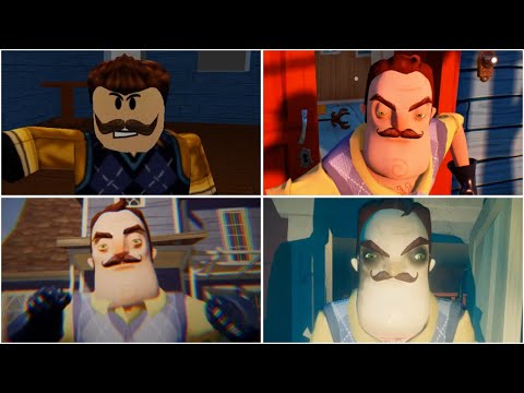 ROBLOX PIGGY NEIGHBOR VS THE NEIGHBOR JUMPSCARE