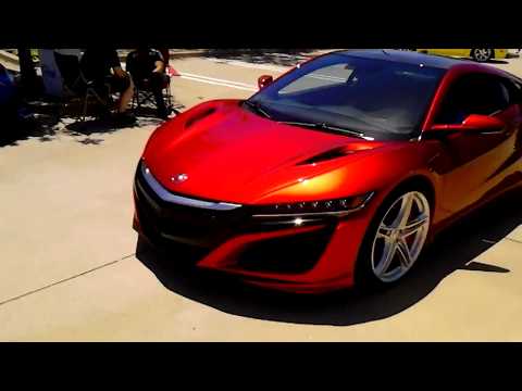 Thumbnail for New Honda NSX Supercar by GAZ, Honda NSX (second generation), Honda Super EV, Supercar, Performance car, United States, SEAT, North American, Honda NSX, Car, Vehicle