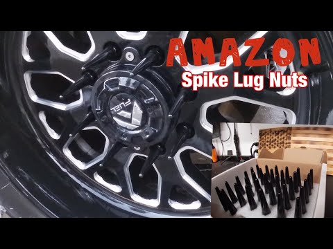 Spike Lug Nuts bought on Amazon | 4th Gen Ram 2500