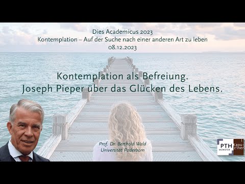Prof. Dr. Berthold Wald: "Kontemplation als Befreiung"
