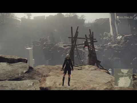 Nier Automata City Ruins Rays of Shade Extended 1 Hour