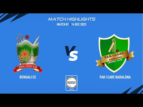 Match 87 - BEN vs PIC | Highlights | ECS Spain, 2023 | 14 Dec 2023 | ECS23.1090
