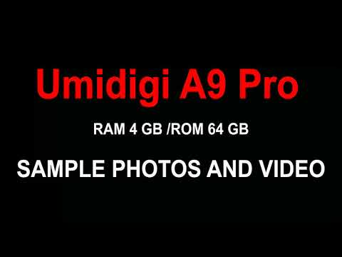 Umidigi A9 Pro 4GB 64GB - 32MP Quad Camera - sample photos and video  (link in the description)