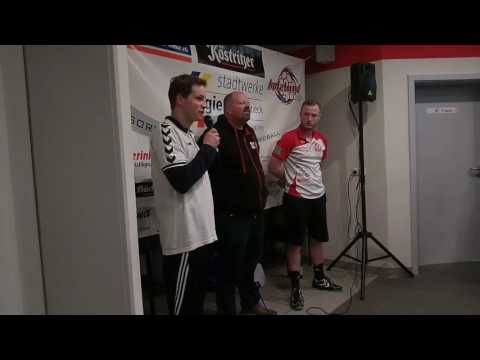 Pressekonferenz SV Hermsdorf vs. HC Grubenlampe Zwickau