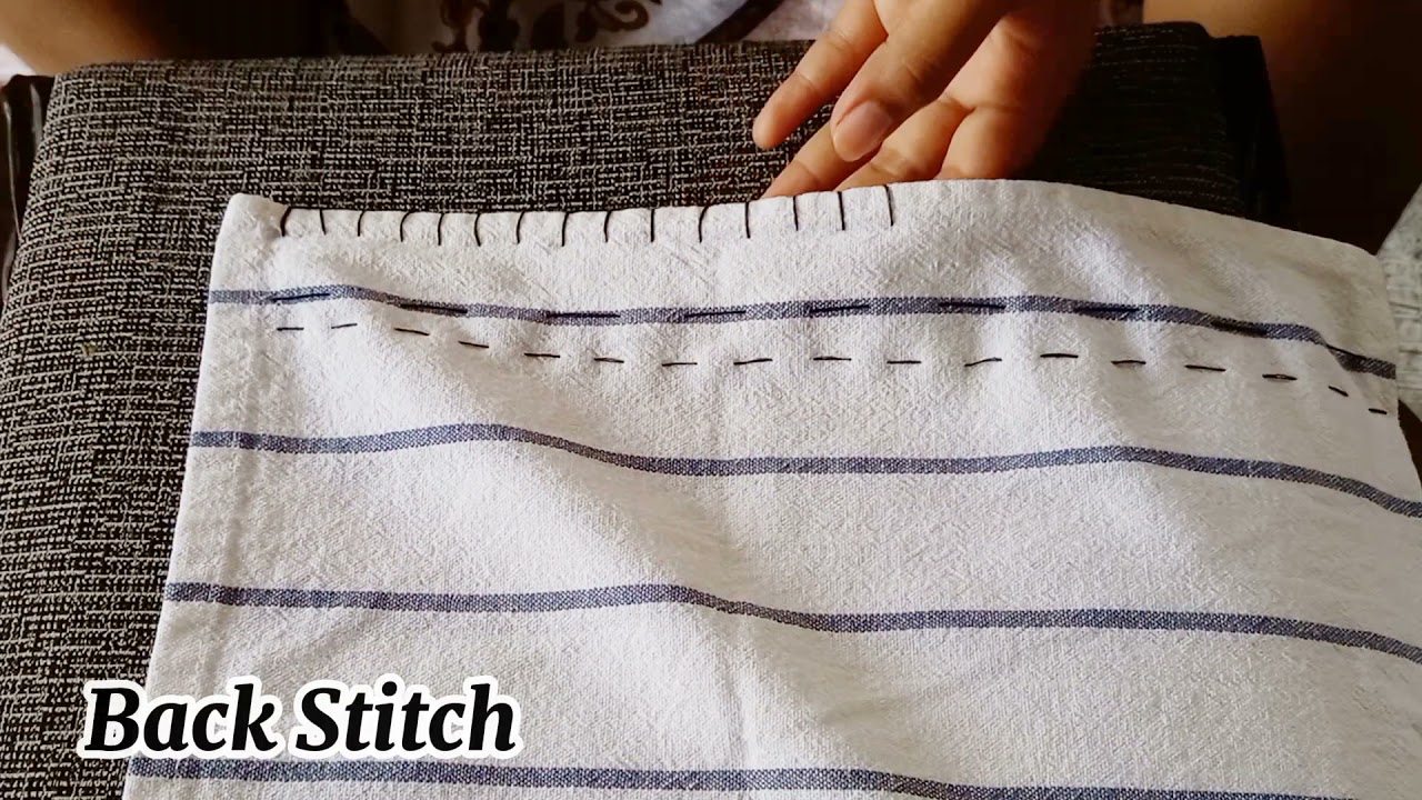 5 Basic Hand Stitches