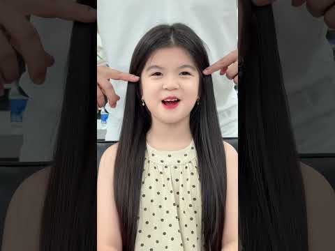 Thiên Thần nhí siêu đáng yêu đi hiến tóc ❤️ | 1900 Hair