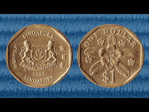 🇸🇬 1992-2013 1 Singapore Dollar Standard Circulation Coin