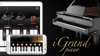 Video thumbnail for iGrand Piano for Android with iRig MIDI 2 + MIDI keyboard by ikmultimedia