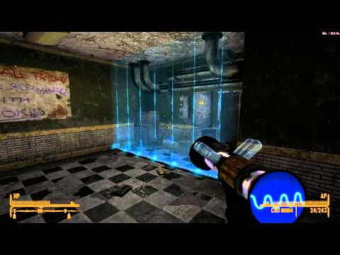 Fallout NV Old World Blues Walkthrough Part 13: Sonic Emitter Upgrade in X-8 (Let's Play, 1080p)