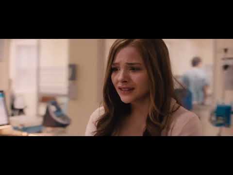 If I Stay (2014) official trailer still with Mia’s cello and hospital hallway, soundtrack focus
