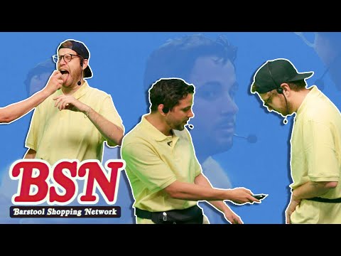 Barstool Salesmen Try Tasers | Barstool Shopping Network