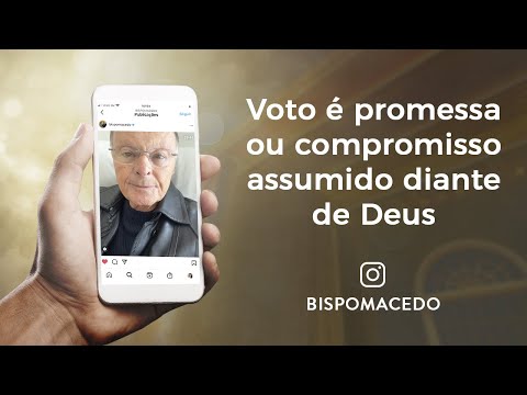 Voto é promessa ou compromisso assumido diante de Deus - Meditação Matinal 24/05/2021