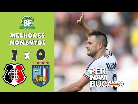 Santa Cruz 1 x 0 Vitória-PE | Campeonato pernambucano 2020 | Melhores Lances | Barrinha Fechada