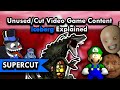 The Unused and Cut Video Game Content Iceberg Explained (Supercut)