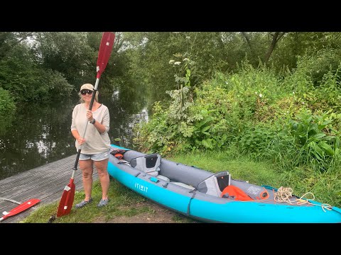 Early Morning on the River Stour ITIWIT X100 kayak