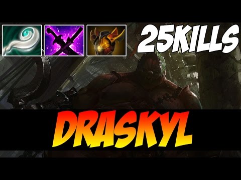 Draskyl Plays Pudge WITH 25 KILLS - Dota 2