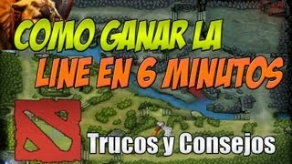 Consejos y Trucos DOTA 2: COMO GANAR LA LANE EN 6 MINUTOS!!
