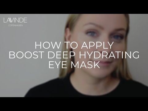 Lavinde Copenhagen BOOST - Deep Hydrating Eye Mask 6 treatments