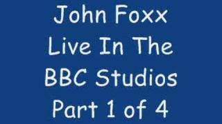 John Foxx Live In The BBC Studios Rare Tracks 1