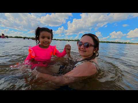 o dia que eles queriam tanto chegou: praia do tição (Buriti - Tocantins)