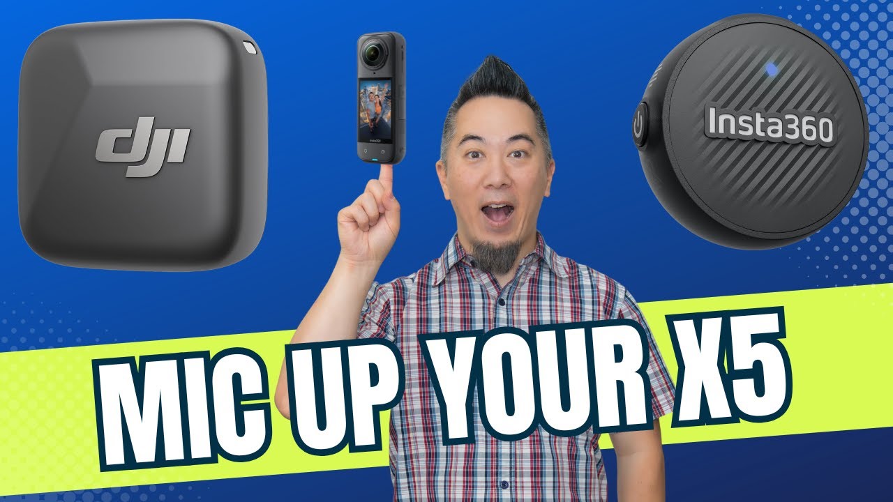 #insta360 Mic Air vs DJI Mic Mini Comparison with the X5