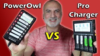 PowerOwl AA & AAA battery charger full review vs Pro Charger