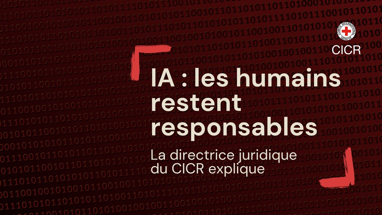 IA : les humains restent responsables | Les lois de la guerre