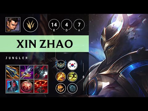 Xin Zhao Jungle vs Ekko - KR Challenger Patch 25.09