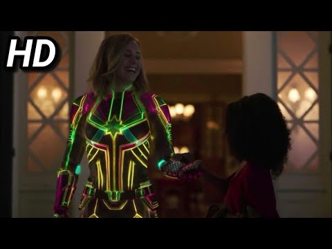 KAPTAN MARVEL KOSTÜM SAHNESİ ( HD )