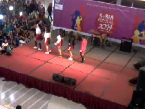 Foxyolet (cover F(x) ) - Step + Kick + Rum Pum Pum Pum semi final KNF2014