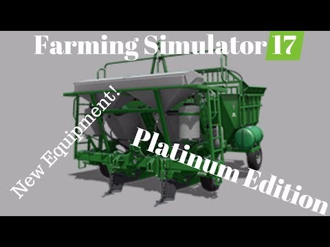 Farming Simulator 17 | Platinum Edition |#9| Two Billet Planter | What Fertilizer does this take? |