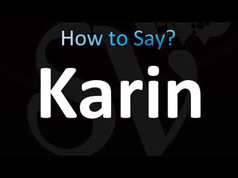 How to Pronounce Karin (CORRECTLY!)