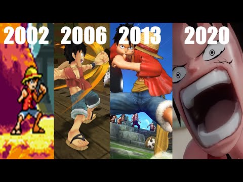Evolution Of One Piece Games 00 One Piece